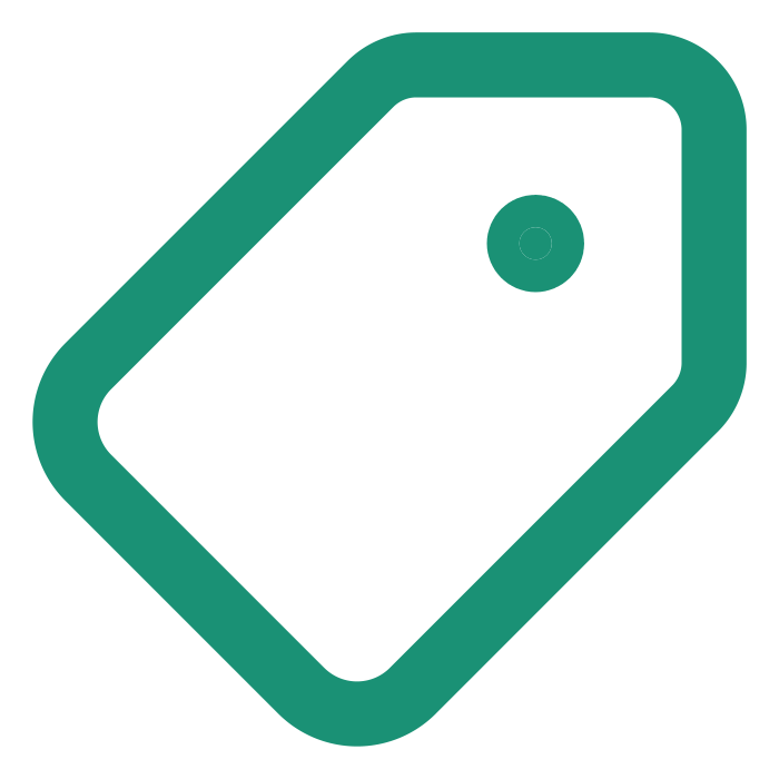 Price tag icon representing selling a home